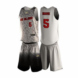 <b>Basketball</b> Uniform Custom Wholesale Design Retro Sublimation Singlets <b>Vests</b> Set Shirt <b>Men</b> - Product Image 4