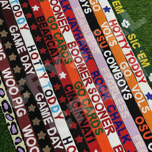 Orange and white colour Customized Beaded Purse <b>Strap</b> White Gold Seed Bead <b>Bag</b> <b>Straps</b> Fashionable Accessories <b>for</b> <b>Bags</b> - Product Image 6