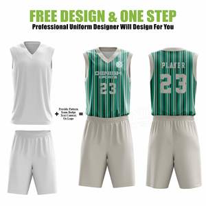Vente en gros de maillots de basket-ball personnalisés à séchage rapide uniformes de joueurs professionnels respirants vêtements de basket-ball imprimés d'été pour les équipes - Product Image 2