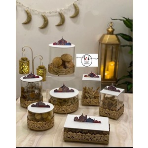 Moderne 2025 EID Ramadan Lanterne Famille Musulman Lampe Islamique pour Moubarak Décoration Lumière Kareem Décorations pour Articles de Fête - Product Image 6