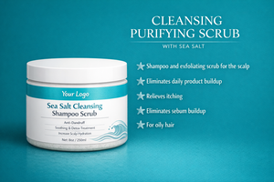 ผลิตภัณฑ์ดูแลเส้นผมแชมพูเกลือทะเลนุ่มบำรุงหนังศีรษะควบคุมความมันขจัดรังแค - Product Image 2