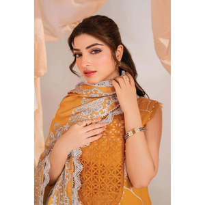 Collection Asifa Nabeel Meraki Summer'24 Vol 2 Solstice-MW-08-TC-1100 Tenue d'été en tissu chiffon - Product Image 3