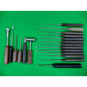 Ensemble chirurgical de curettes neuro-spinales manuelles Power Koros, approuvé CE ISO, instruments de chirurgie osseuse et spinale, Narham Enterprises - Product Image 1