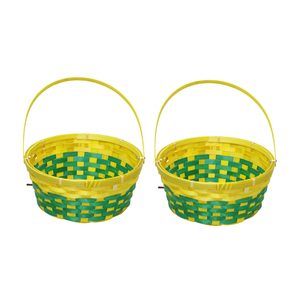 Cestas de regalo de bambú artesanales de producto superior: una tradición de Pascua hermosa y respetuosa con la tierra - Product Image 1