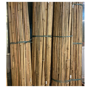 Poteau en bambou naturel pour la clôture de cadre de serre et l'approvisionnement d'usine du Vietnam de projet d'artisanat - Product Image 3