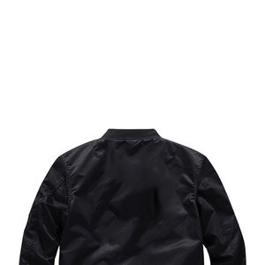 Chaqueta de bombardero personalizable de alta calidad, tela de lona con cuello levantado, el mejor Material de calle, precio de logotipo personalizado, Etiqueta Privada - Product Image 4