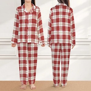 ชุดนอนผ้าฟลานเนลเนื้อนุ่มสำหรับฤดูหนาว ให้ความอบอุ่นหรือระบายอากาศได้ดี ทนทาน เหมาะสำหรับทุกเพศทุกวัย มีจำหน่าย - Product Image 3