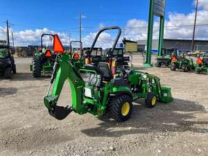 Tractor Cortacésped John Deere 260B con Cargador Frontal e Implemento de Retroexcavadora en Venta con Envío Rápido a EE. UU./EUROPA/ASIA - Product Image 4