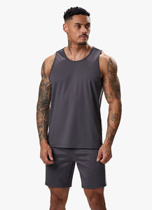 Top Quality Comfortable Breathable Fitness Athletic Running Compression <b>Men</b> <b>Singlets</b> Customized Running <b>Singlet</b> for <b>Men</b> - Product Image 2