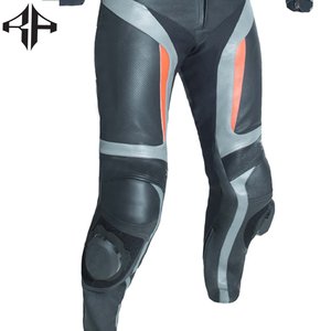 Nuevo diseño de traje de cuero genuino de motocicleta de 2 piezas, chaqueta y pantalón de cuero de moto, traje de carreras de motos de RIVIAN ATLANTIC - Product Image 5