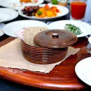 กล่องไม้ใส่อาหารร้อนสำหรับใช้ในครัวส่งตรงจากผู้จำหน่ายในอินเดีย - Product Image 1