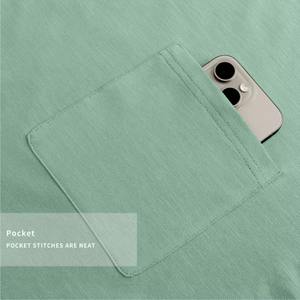 T-shirt pour homme, lisse, léger, doux, manches courtes, idéal pour un usage quotidien décontracté, la mode urbaine et les options de personnalisation de la marque - Product Image 4