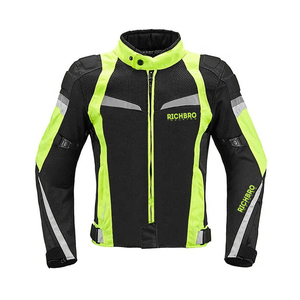 Combinaison de moto unisexe sur mesure en Cordura, respirante, coupe-vent, imperméable, couleur unie, logo personnalisé, options de taille plus - Product Image 5