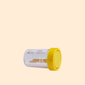 Contenedor de orina PS transparente de 40 ml de la mejor calidad al por mayor de fábrica de Vietnam con cuchara OEM/ODM M0345 - Product Image 2