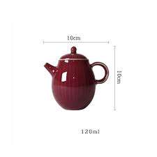 Tetera de Cerámica Moderna con Tapa para Rituales Diarios de Té, Tetera de Cerámica Hecha a Mano para Uso en Cocina y Comedor por HAND MADE CRAFT - Product Image 4