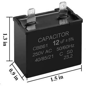 Condensador de Repuesto W10662129 para Compresor de Refrigerador y Congelador, 220V, Pieza Eléctrica de Plástico para Uso Doméstico - Product Image 2