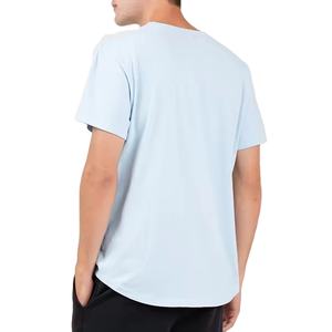 Camisetas de alta calidad, venta al por mayor, camisetas informales con diseño personalizado y hombros caídos, camiseta en blanco con gráfico sólido de alta calidad para hombre - Product Image 5