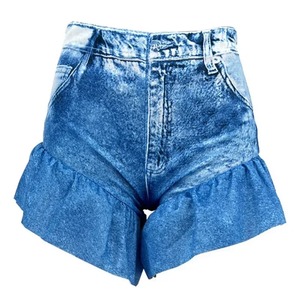 Nouveaux shorts pour femmes en détresse lavés Shorts en jean décontractés en gros pour femmes Shorts en jean personnalisés de haute qualité - Product Image 4
