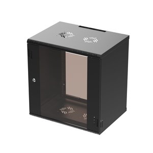 Armoire rack Extralink Premium 12U 600x450 noire, montage mural sans outil - Product Image 3