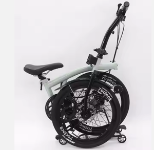 En vente vélo pliant T9D-20D 20 pouces 9 vitesses frein à disque pliable de haute qualité cadre en acier au molybdène vélo tri-pliant - Product Image 5