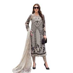 Superventas de lujo de alta calidad Indio pakistaní étnico 100% vestido de invierno puro para mujer Casual Salwar Kameez a precio - Product Image 1