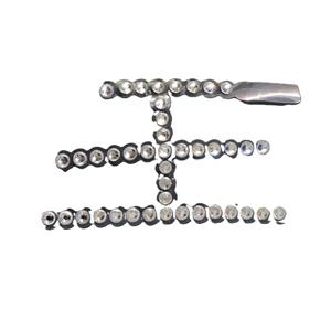 Sandalias de verano de TPU transparente con diamantes, productos semiacabados para procesamiento de accesorios - Product Image 1