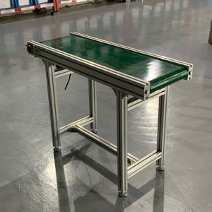 New High Strength Aluminum Extrusion Frame Belt Conveyor Modular Design Motorized Conveyor <b>Material</b> <b>Handling</b> High Efficiency - Product Image 3