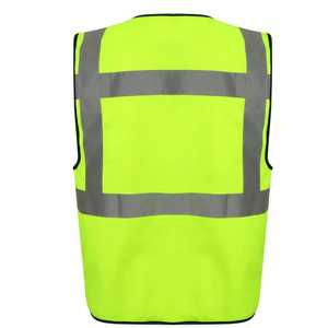 New Latest Design 2025 Sleeveless Safety Work <b>Vest</b> Customized Outdoor <b>Vest</b> Safety Mesh Security <b>Men</b> Work <b>Vest</b> - Product Image 2