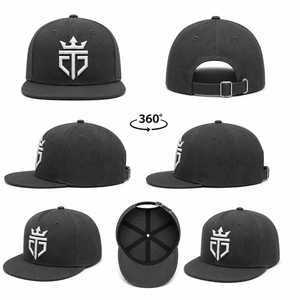 Casquette Snapback Personnalisée Broderie 3D Visière Plate Boucle Métallique Premium 5 Panneaux Réglable Tendance Sportive Casquette Snapback Surélevée - Product Image 6