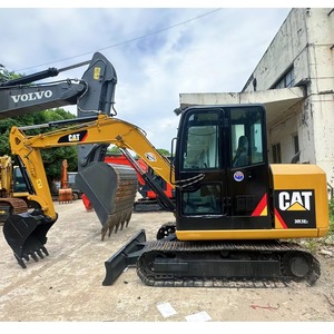 Mini-excavatrice Caterpillar 303.5e d'occasion à vendre avec moteur, boîte de vitesses, pompe et certificat PLC-CE, puissance de 10-25 kW, prête à la vente - Product Image 2