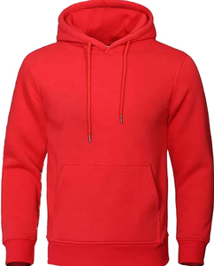 Sudaderas con capucha en blanco de algodón de rizo francés GSM 400 para hombres altos con diseño personalizado - Product Image 1