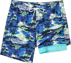 Short de bain imprimé personnalisé Maillots de bain pour hommes Short d'été respirant Hawaii Short de bain pour hommes Short de bain pour hommes - Product Image 1