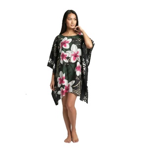 chinese dress ladies Boho Chic Belted Poncho (CLS) main image 1