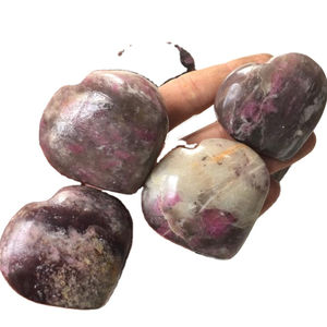 Best Selling Kinggems Crystal <b>Unicorn</b> Heart Feng Shui Style Carved Meditation Healing Stone for Souvenirs - Product Image 1