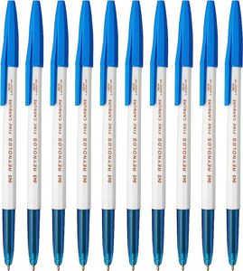 Encre:: 045 stylos à bille fins CARBURE:: Disponible en stylo à bille bleu/noir/rouge/ - Product Image 3