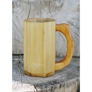 Taza de Madera Premium Hecha a Mano, Taza de Madera Natural para Bebidas Calientes y Frías - Product Image 3