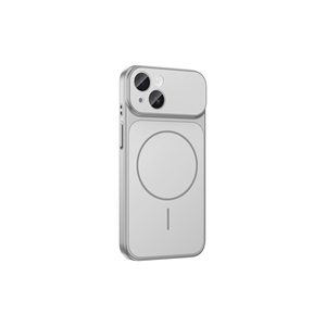 Funda de Silicona Gris de Lujo Compatible con MagSafe para iPhone 14, Protección Antigolpes para la Cámara con Recubrimiento Electrolítico INS A53 A22 - Product Image 3