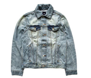 Chaqueta Vaquera para Hombre, Popular, Ajustada, Elástica, Cómoda y Duradera, Perfecta para Ropa Casual y Conjuntos Diarios - Product Image 2