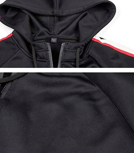 2025 survêtement pour hommes en polyester de haute qualité pour hommes logo personnalisé uni blanc nouveaux survêtements pour hommes élégants pour le sport - Product Image 2