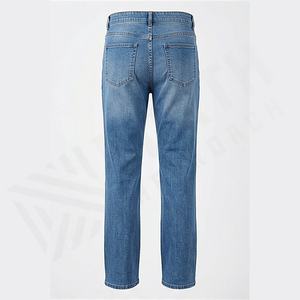 Jeans droits pour homme en denim 100% coton de qualité supérieure, séchage rapide, personnalisés, de haute qualité, décontractés, confortables, légers pour l'hiver et l'automne - Product Image 2