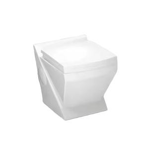 Nouveau siège de toilette en céramique suspendu au mur en cristal-Placard à eau mural avec raccord de chasse d'eau et housse de siège, qualité supérieure - Product Image 1