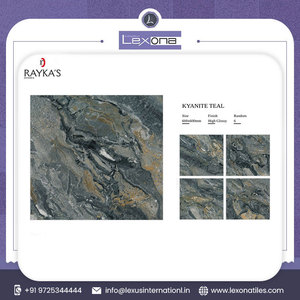 Carreaux rustiques émaillés modernes en porcelaine antidérapante 60x120 de 5mm d'épaisseur pour les sols intérieurs de jardin extérieur pour une utilisation intérieure extérieure - Product Image 2