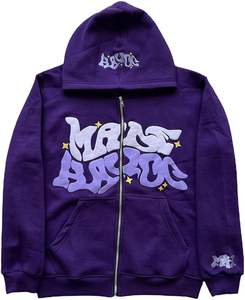 Sudadera con Capucha Holgada de Invierno para Hombre, Estilo Tie-Dye, 100% Algodón, Transpirable y Ecológica - Product Image 6