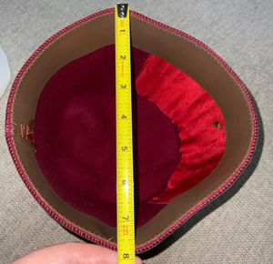 Chapeau maçonnique vintage de haute qualité, meilleure vente, fez en maron pour les sports de plein air et les shrines - Product Image 6