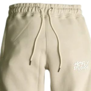 Pantalons de survêtement en coton lourd neutre pour hommes, coupe décontractée, poche zippée, pantalon de jogging décontracté, vêtements de sport amples - Product Image 5