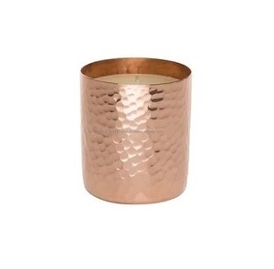 <b>Hammered</b> Finishing Candle Jar <b>Holder</b> for Home Hotel Restaurants & Cafe Hot Selling Tabletop Decor Metal Candle <b>Holder</b> - Product Image 6
