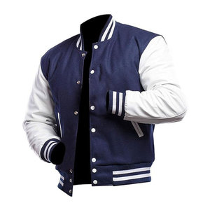 แจ็คเก็ตเบสบอลผู้ชายสีสันใหม่ปี 2026 สั่งทำได้ตามต้องการ ขายส่ง MOQ ต่ำ ระบายอากาศได้ดี แจ็คเก็ตฤดูหนาวสำหรับผู้ชาย - Product Image 1