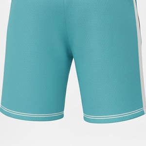 Shorts en maille minimalistes conçus pour la sérigraphie et la broderie personnalisées avec une texture de surface lisse et de haute qualité - Product Image 5