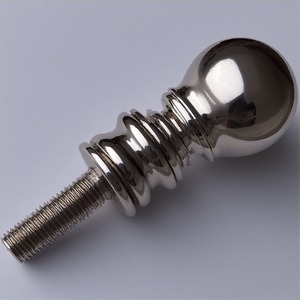 Glissière en aluminium simple de finition en métal de la meilleure qualité de poteau de rideau de vue royale conception moderne facilement personnalisable de force d'élégance de couleur - Product Image 4