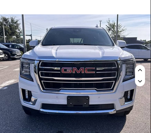 Sparkling White 2023 GMC Yukon XL SLT AWD Automatic R17 Alloy Wheels Leather Seats Light ACC Navigation Heated Seats <b>Remote</b> - Product Image 1